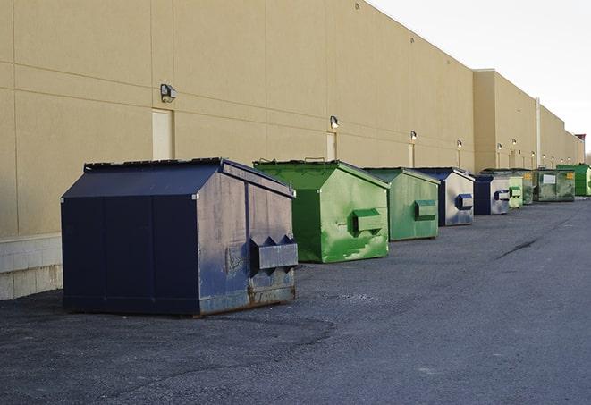 metal waste containers for site clean up in Lincoln KS